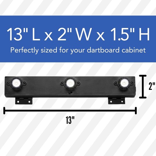 Viper Shadow Buster Dartscheibe Schrank montiert Display Licht mit Adapter - Bild 3 von 7