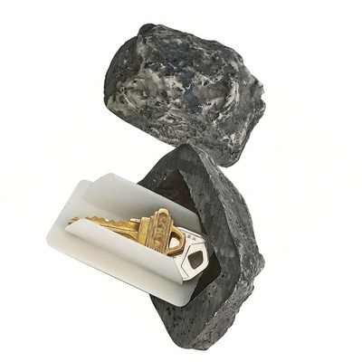 GE Fake Stone Key Box Home Entrance Key Box Simulated Small Stone Dekoration Key