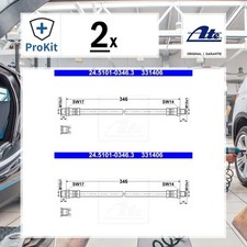 2x ORIGINAL® Ate Bremsschlauch Vorne für Mercedes-Benz E-Class T-model E-Class