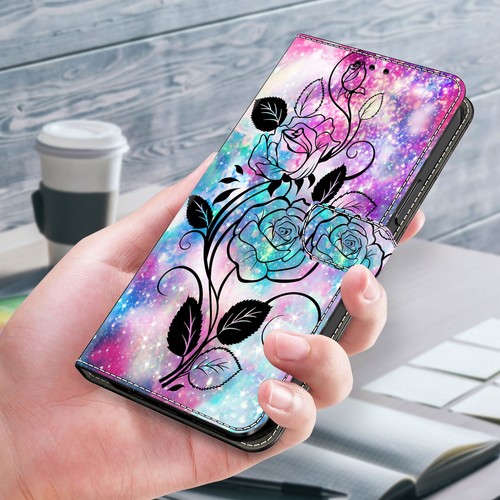 Case for Motorola Moto E14 G86 G04 G75 G84 G56 Leather Wallet Card Flip Cover - Picture 19 of 58