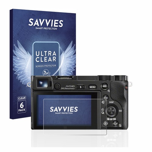 6x Folie für Sony Alpha 5000 / 6000 / 6400 Schutzfolie Displayschutz Display - Bild 1 von 11