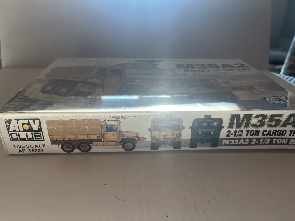 AFV Club 1/35 U.S. M35A2 6x6 2-1/2 ton Cargo Truck vehicle – AFV HOBBY
