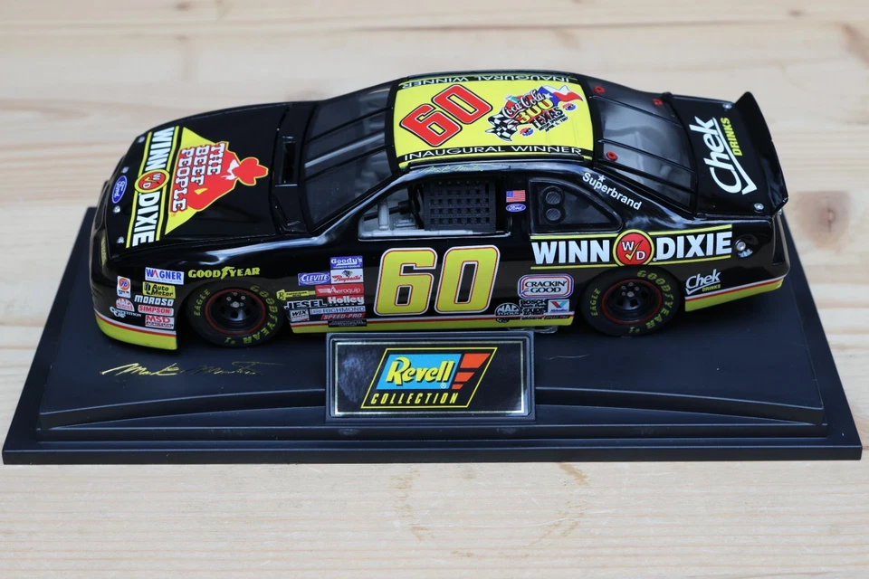 Mark Martin #60 Winn Dixie 1997 Thunderbird Texas Winner CWC 1:24 NASCAR NEW - Image 2 of 4