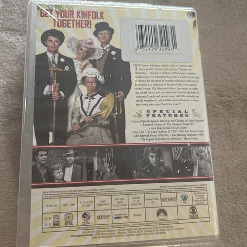 The Beverly Hillbillies Seasons 1 - 4 Series 19-DISC SET Episode Comedy  Show - Picture 2 of 10