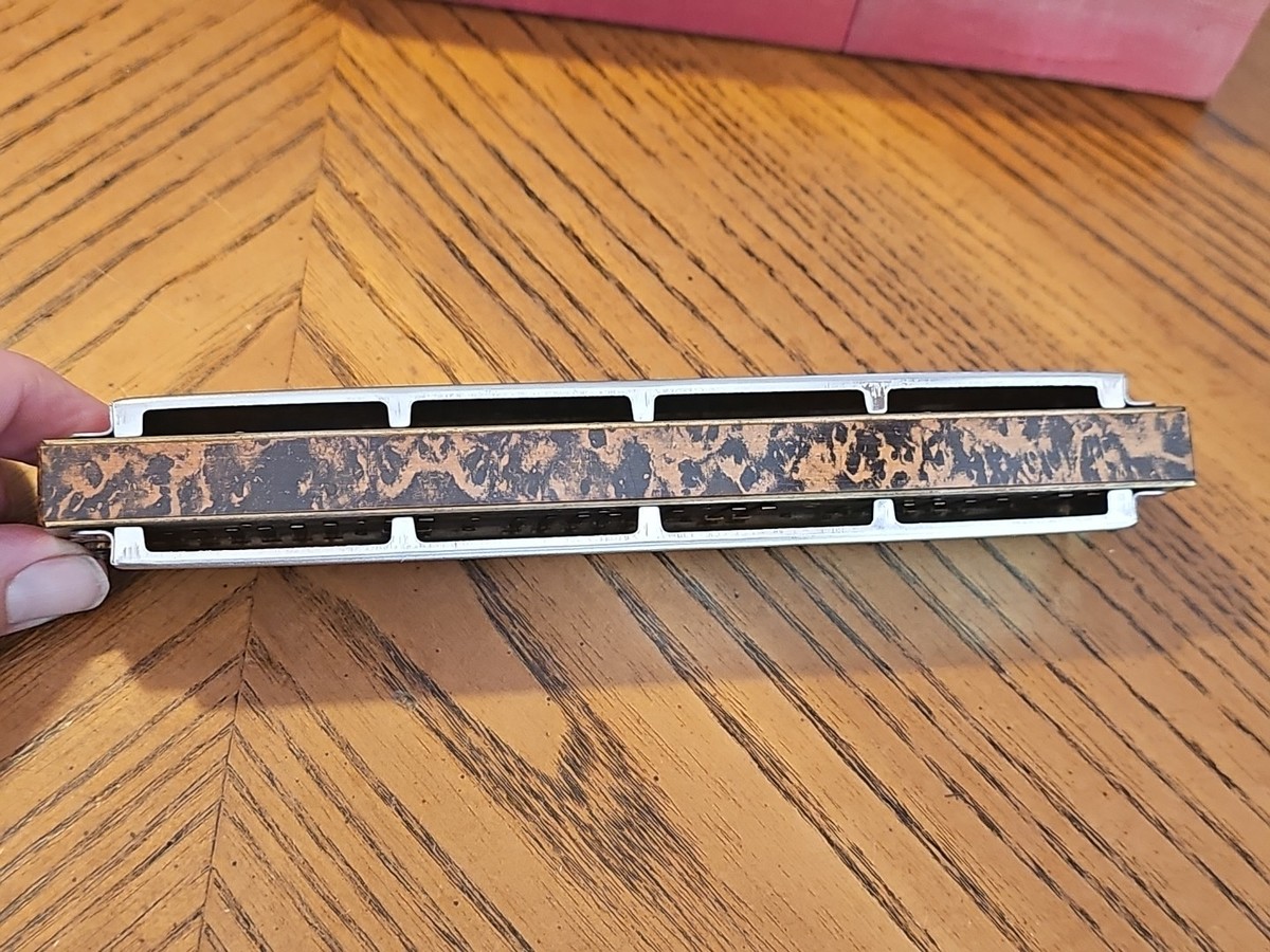 Hohner Vineta No 4 Chord Harmonica with Box Made In Germany
