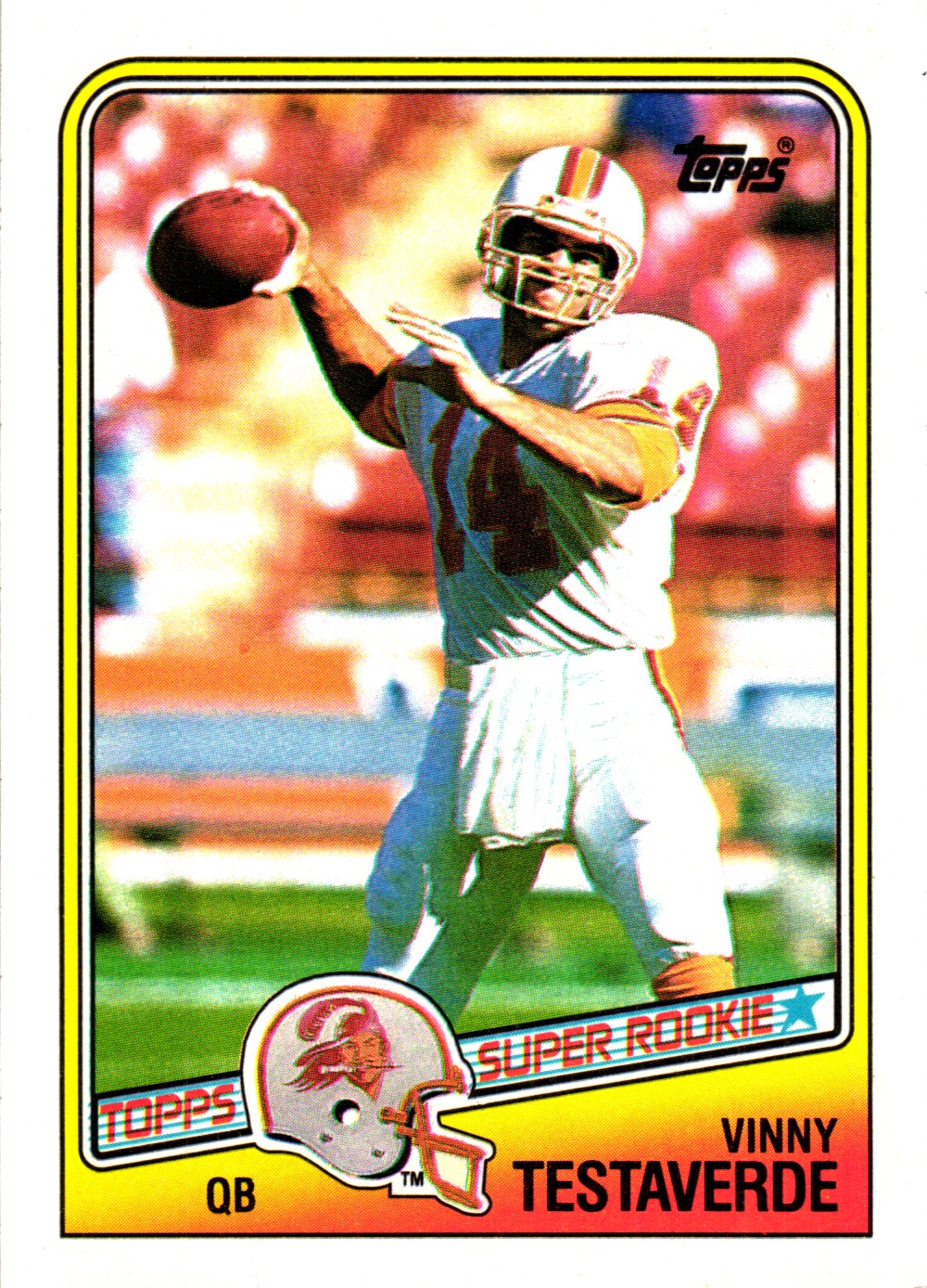 1988 Topps #352 Vinny Testaverde