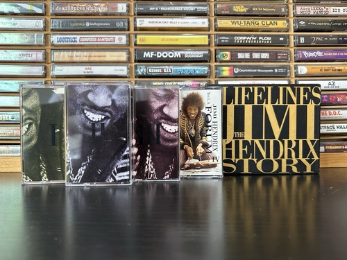Lifelines - Jimi Hendrix Cassette Box Set Lot X4 | Compilation Live & Unreleased - Picture 1 of 12