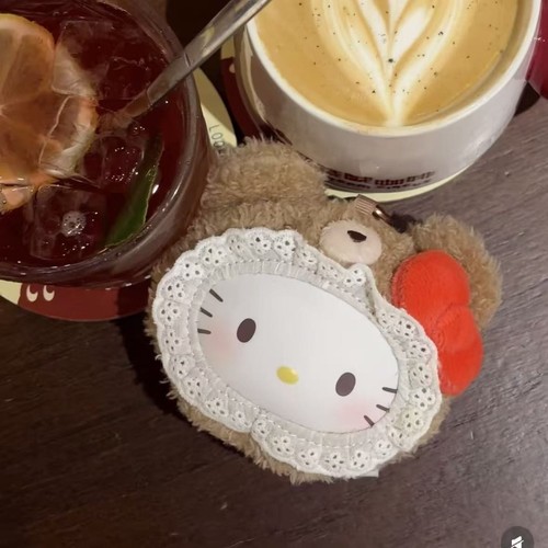 TOPTOY Sanrio Fluffy Teddy Bear Series Plush Pendant Blind Box Confirmed Figure - Picture 12 of 28