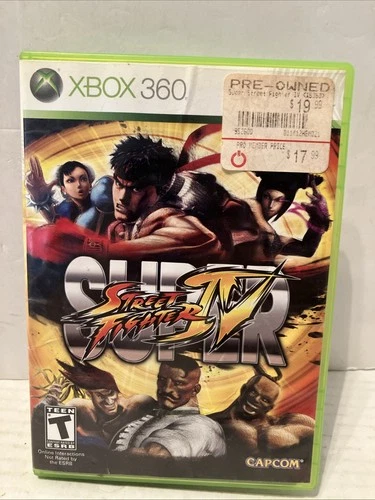 Super Street Fighter IV (Microsoft Xbox 360, 2010) Tested Works