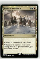 Temur Ascendancy Commander Tarkir Dragonstorm MTG NM