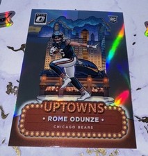 2024 Panini Donruss Optic Uptowns Rome Odunze RC SSP Case Hit Downtown Rare Gem