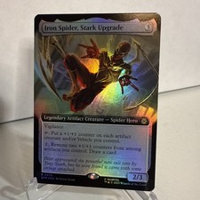 Iron Spider, Stark Upgrade 166 MTG Marvel's Spider-Man Foil NM