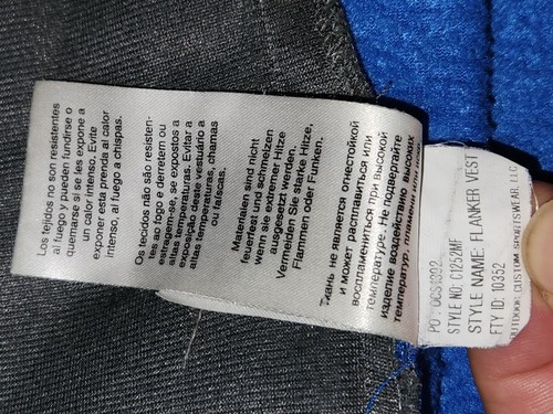 Chaleco Columbia Polar Cremallera Completa Para Hombre Talla XL Azul Real Bar Harbor Maine Bordado - Imagen 20 de 24