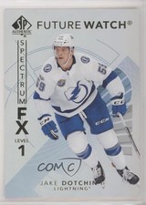 2017 SP Authentic Spectrum FX Future Watch Level 1 Bounty Jake Dotchin Rookie RC