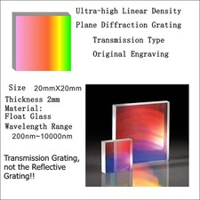 Planar Diffraction Grating One Dimensional Holographic Interference Spectrometer