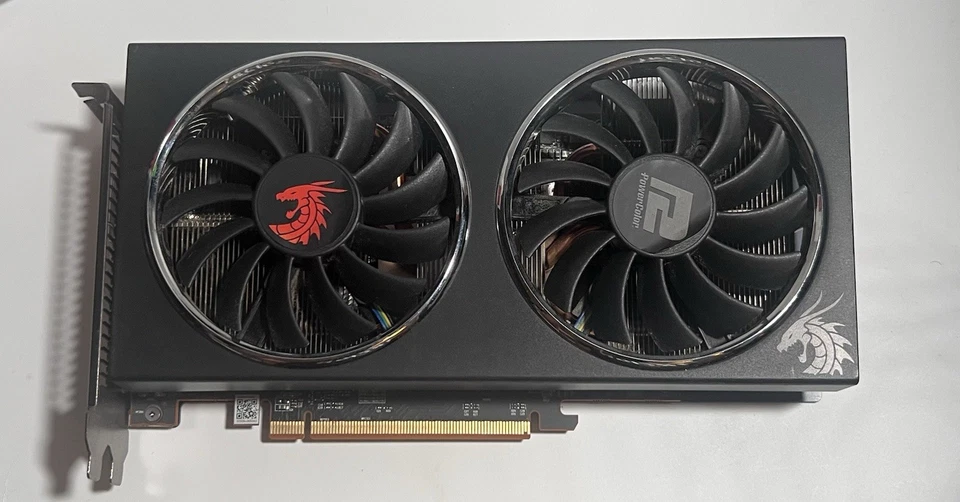 PowerColor RED DRAGON Radeon RX 5500 XT 8GB GDDR6 Graphics Card GPU **READ** - Image 2 of 4