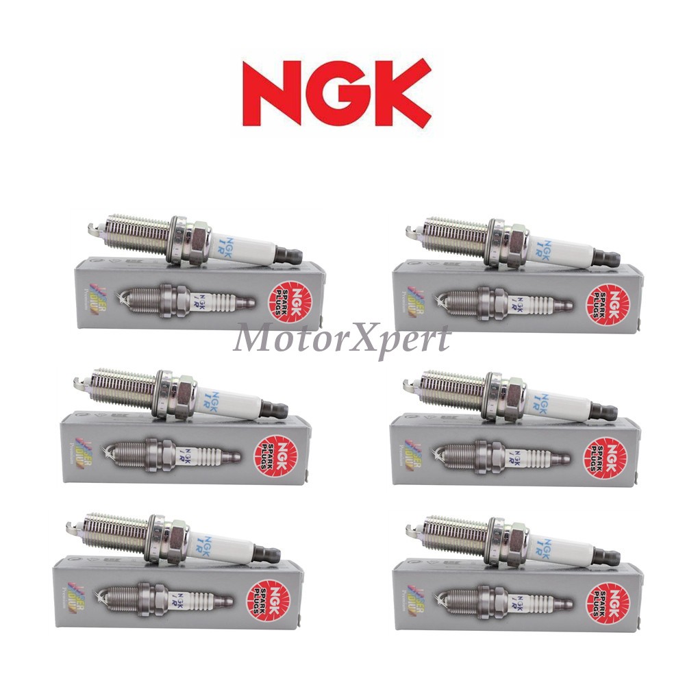 12120035915 NGK 6 pcs Spark Plug for BMW 323i 325i 330i 523i 530i X1 X3 X5 Z4