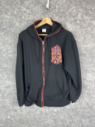 Universal Studios Halloween Horror Night Hoodie Mens Small Light Up Glow In Dark - Picture 1 of 9