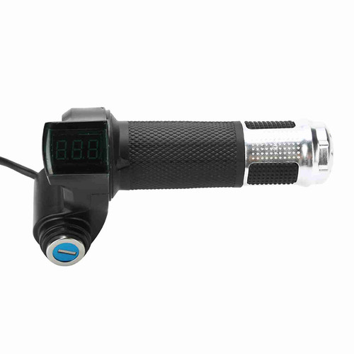 Acelerador de pantalla de voltaje LED de 5 cables universal para bicicleta eléctrica 12-99V FG - Imagen 1 de 23