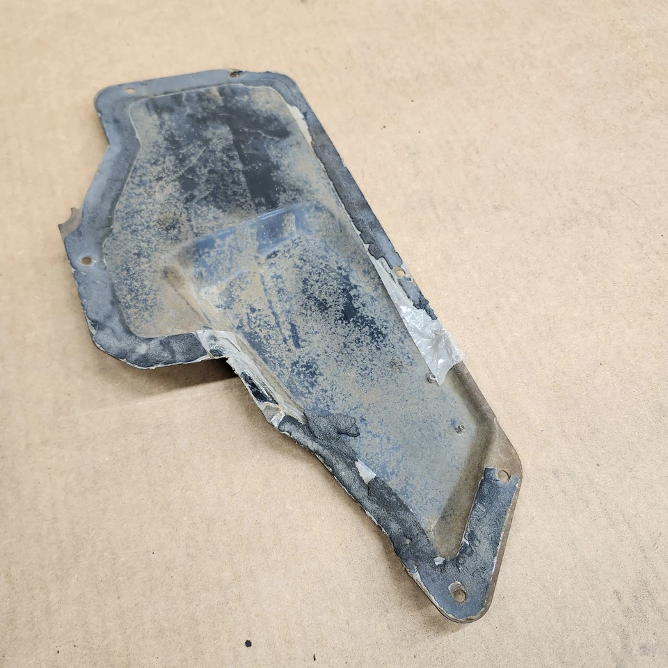 C3 Corvette IZQUIERDA Ventana Eléctrica Motor Cubierta Conductor Puerta Acceso Placa 68-77 OEM Foto 3 de 4