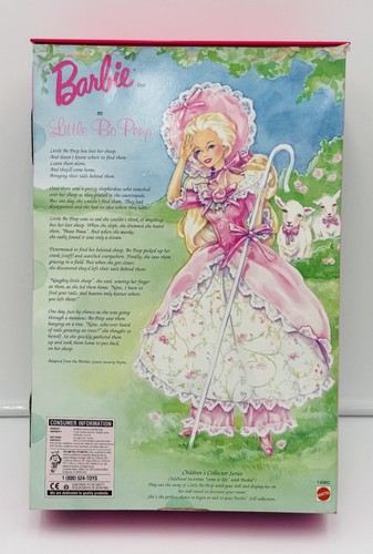 Barbie Little Bo Peep 1995 Edizione da Collezione #14960 Nuova Vintage DIFETTO - Foto 2 di 9