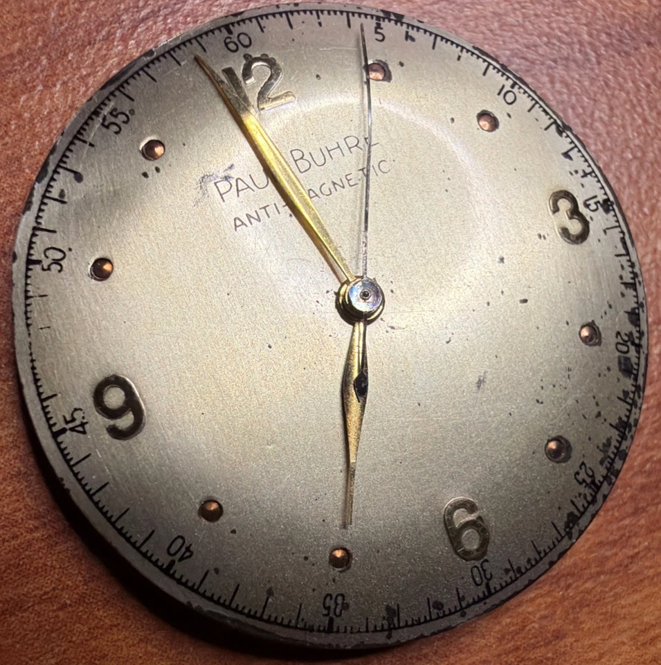 复古 Paul Buhre 1080 手动上发条腕表机芯 — 第 3/4 张图片