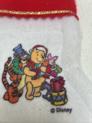 ORNAMENTO CALZA DISNEY PICCOLO FELTRO WINNIE THE POOH & FRIENDS 6” - Foto 2 di 3