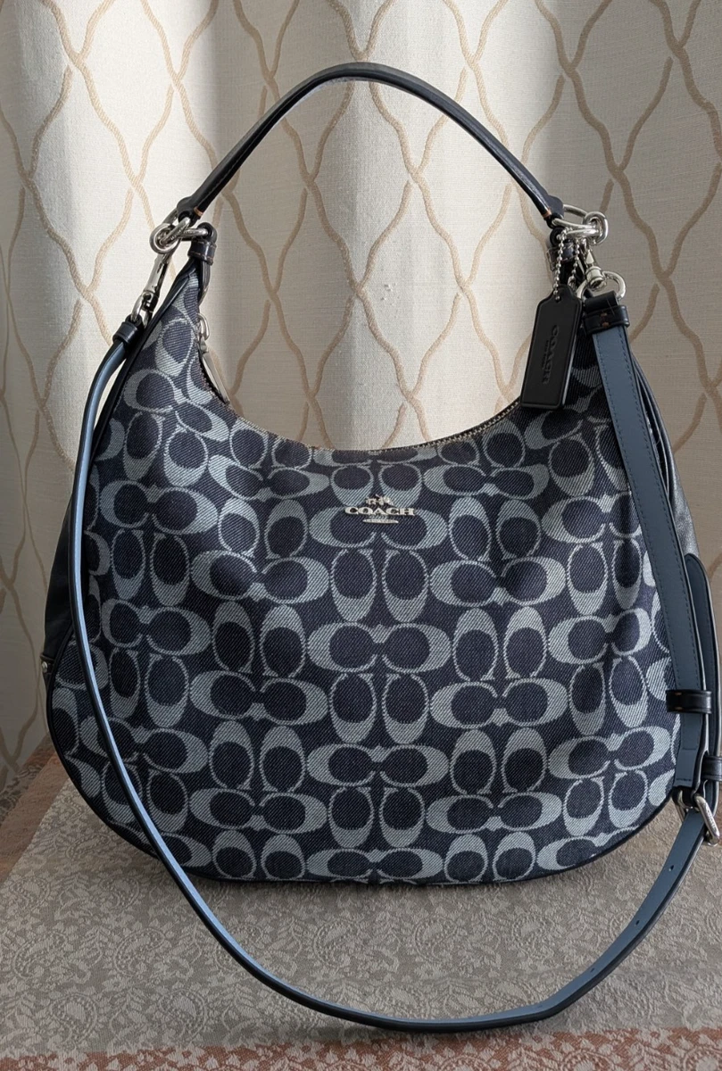 Coach Hobo Handbags & Bags Denim Exterior for Women for sale - eBay