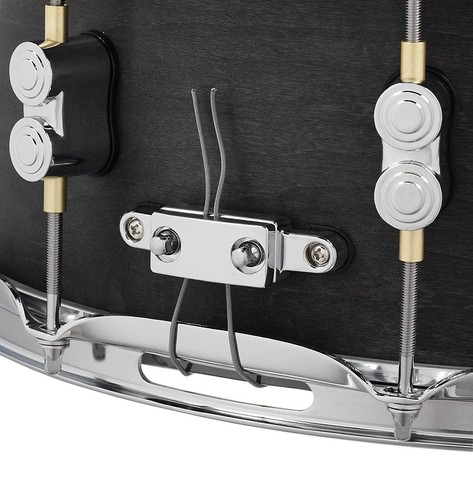 PDP By DW Black Wax Maple Snare Drum 6.5x14 - Picture 4 of 5