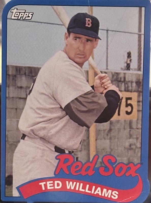 2014 Topps - 1989 Topps Die-Cut Minis Ted Williams #TM-21