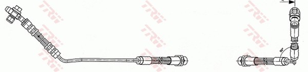 Bremsschlauch TRW PHD490 FüR Tribute Mazda BMW E53 X5 EP AWD EP3W Epfw-image