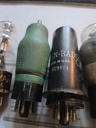11 Röhren 4G1000-6G6-6Q7-6F6-5V4G-EL84- TEKADE RCA Telefunken etc. - Bild 4 von 11