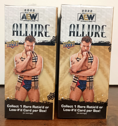 Upper Deck AEW Allure 2022 Hobby Box New Sealed Lot of 2!!! - Picture 5 of 7