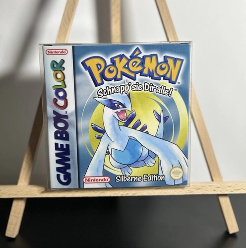 Pokemon Silber Silberne edition Gameboy Original modul-Sammlerstück