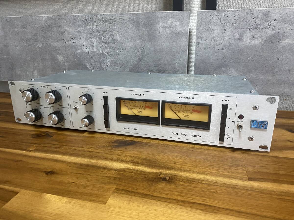 Urei 1178 ステレオコンプレッサー Dual Peak Limiter Urei 1178