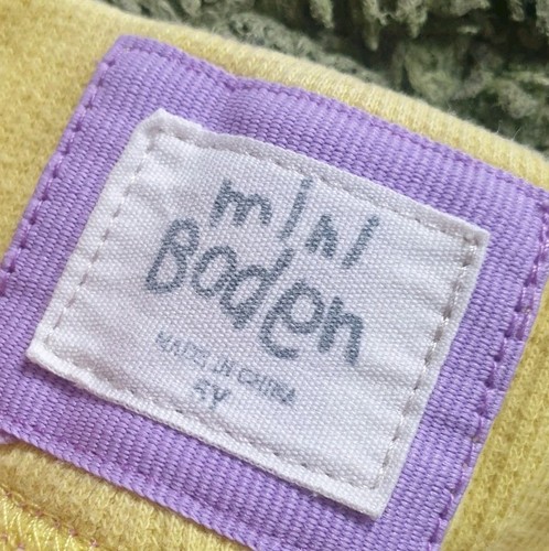 Mini Boden Pink/purple Yellow Towelling Trousers Age 5 Years - Picture 2 of 2