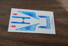 Aurora AFX Dyno Mite Dragster Reproduction Stickers DieCut