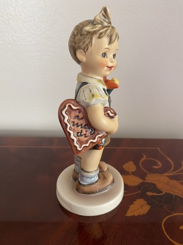 Hummel Goebel Valentine Joy 399 Boy Figurine w/Heart & Wine TMK6 Ltd Edt 1979 - Picture 5 of 6