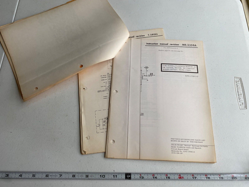 Vintage Motorola Instruction Manual Revision 11/8/67 for MC Railroad Motran's - Picture 2 of 3