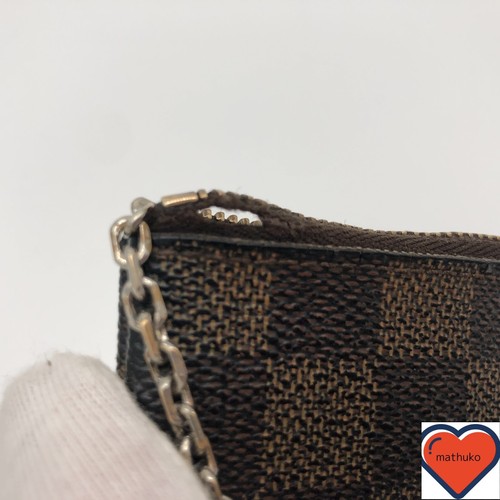 LOUIS VUITTON Damier N62658 Pochette Clé Coin Case - Bild 8 von 8