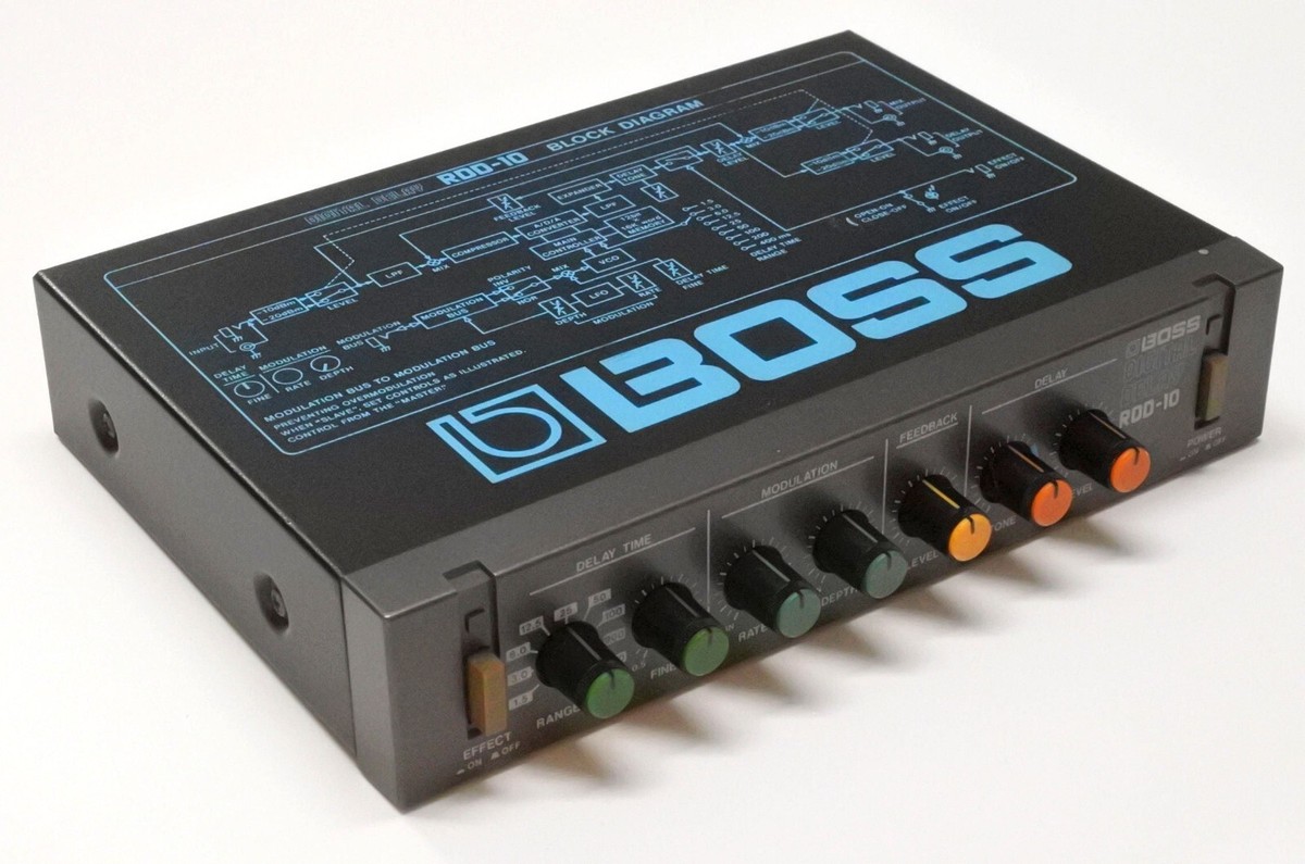 BOSS RDD-10 DIGITAL DELAY ハーフラックタイプ ディレイ 【公式通販】