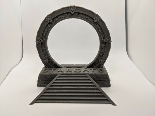 Anillo Escaleras Plataforma SG1 Modelo Utilería Geek Regalo Atlantis SG-1 Miniatura - Imagen 20 de 24