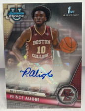 Prince Aligbe 2023-24 Bowman Chrome U University Prospect Autograph Auto - BC