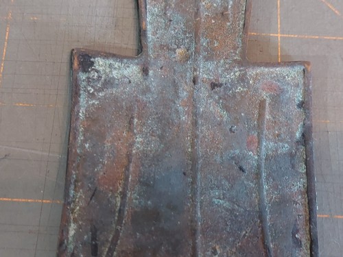 BC.680-560 ANCIENT CHINESE CHOU DYNASTY CHINA Pointro Shovel Foot Money Bronze - Picture 9 of 11
