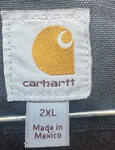 Carhartt Canyon Work Coat W/ Hood Men’s xXL 101683 Black - Picture 5 of 5