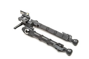 Accu-tac Sr-5 G2 Quick Detach Bipod Small Rifle Flat Black Srb-g200 Aluminum