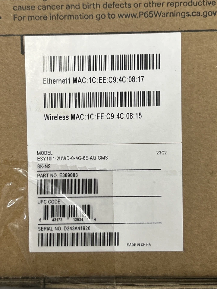 Elo Touch Solutions ESY10I1 10" Android Touch SCREEN POS SYSTEM!!!!!!! - Image 3 of 4