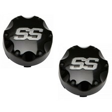 ITP® B110SS - Black SS112 Center Cap for 4/115 Bolt Pattern 2pk