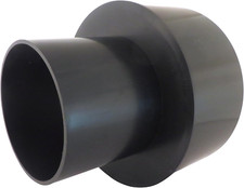 4 to 2.5 Inches Duct Reducer ABS Plastic with 4 Inch OD and 2.5 Inch OD Openings