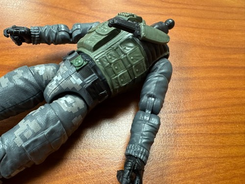 G.I. Joe Classified #127 Night Force Shockwave 6" Scale (BODY & HANDS & KNIFE) - Picture 7 of 15